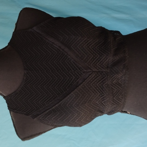 Black bralettte, Unknown brand, May be Size medium - Picture 1 of 4